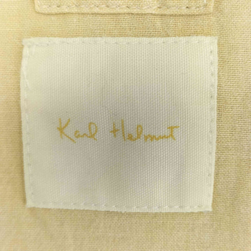 カールヘルム Karl Helmut S/S ワッペン刺繍 プルオーバーシャツ メンズ JPN:M